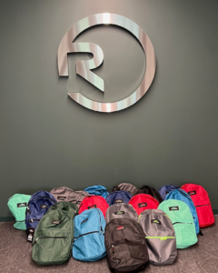 Rubino backpack drive for Montgomery County,